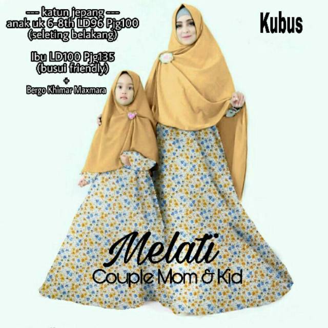 Couple Gamis Mom kids