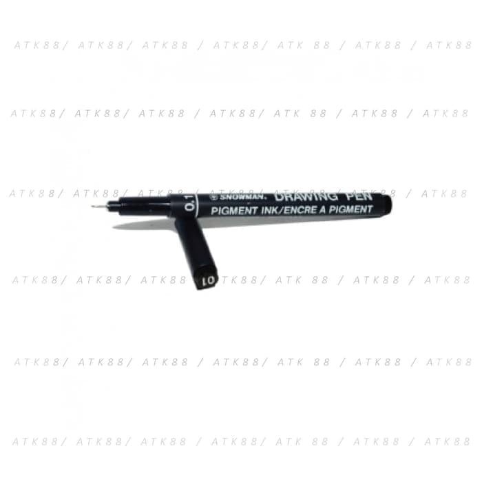

Pendrawing- Drawing Pen Snowman Ft700 / 0.1 - Black⠀ -Drawing-Pen.