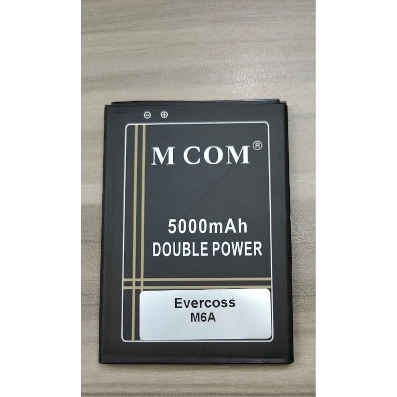 Battery Batre Baterai Double Power Mcom Evercoss M6A