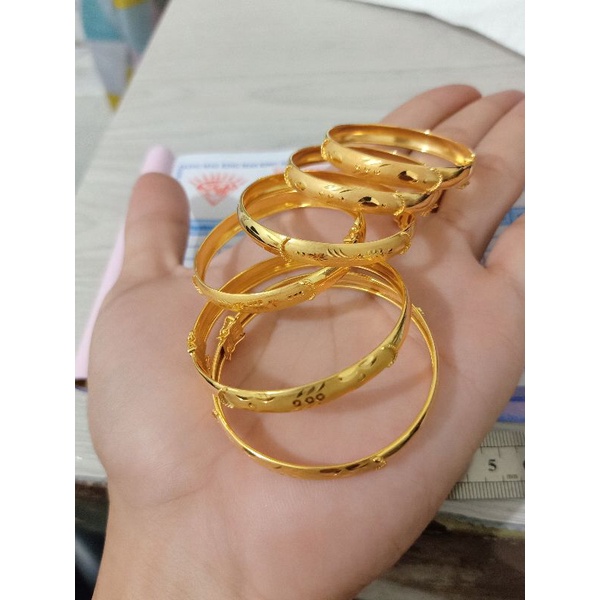 GELANG BANGKOK ANAK EMAS ASLI 6K/300