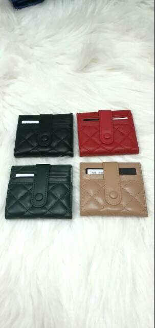 dompet kartu fashion kulit card holder wallet genuine leather canis