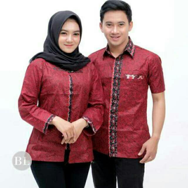 Maura Couple - Sania Ruffle Batik Couple Ori Ndoro Jowi Dnt Garansi Termurah Shopee -