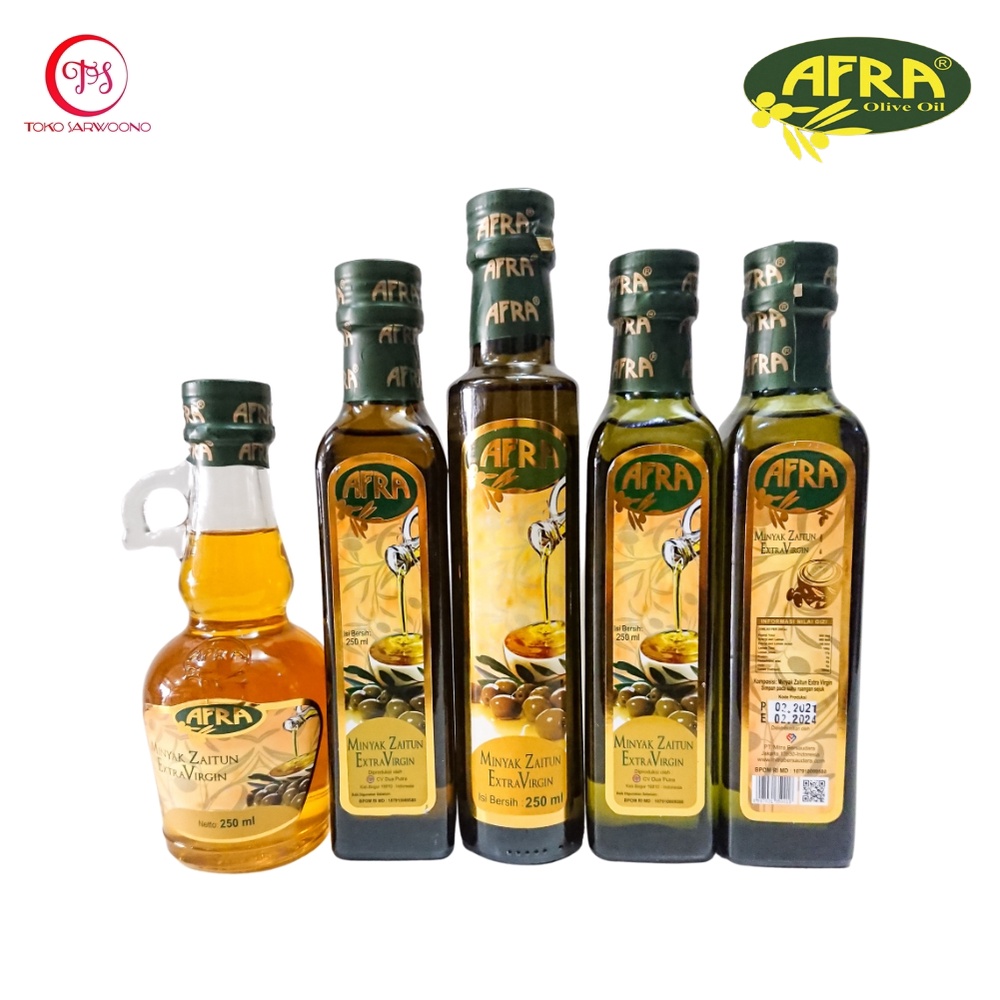 Minyak Zaitun Afra 250 ml - Ekstra Virgin Olive Oil