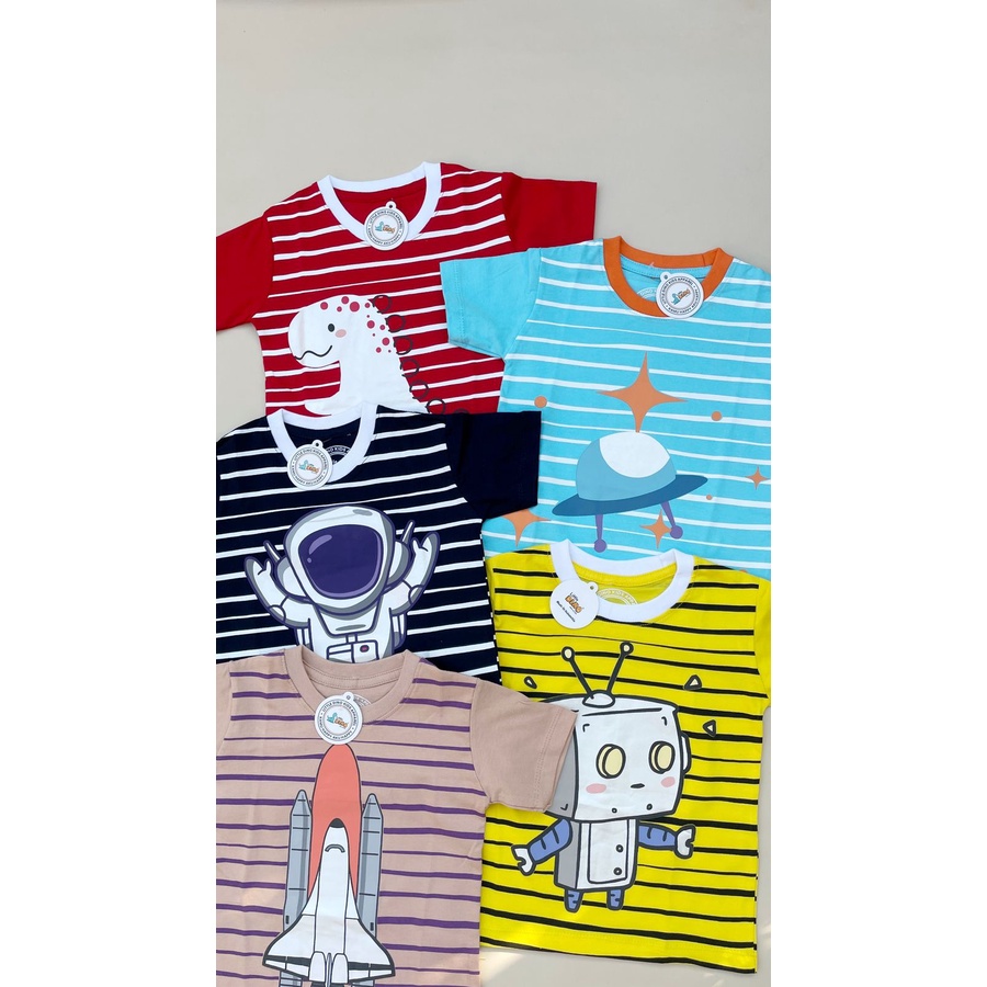 TSHIRT Stripes anak anak by Little dino | DUO KRUCILS