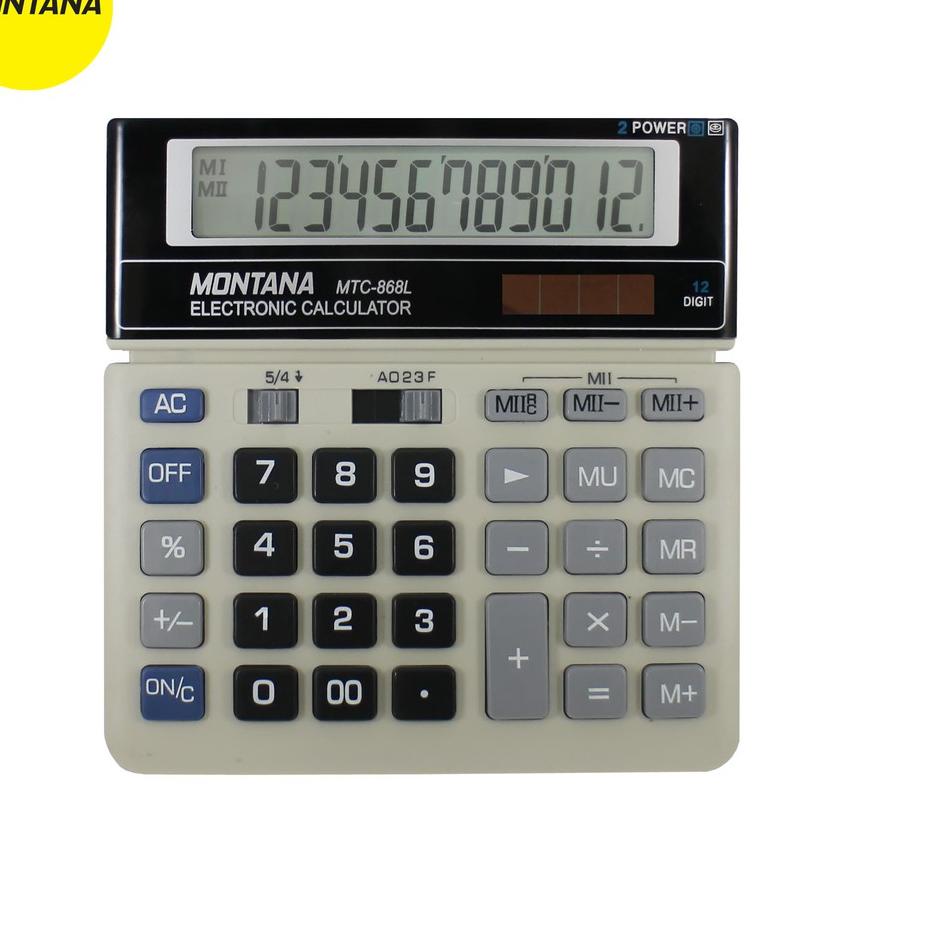 

Update - MONTANA Calculator / Kalkulator Montana MT 868 L/ 12 Digits ,,