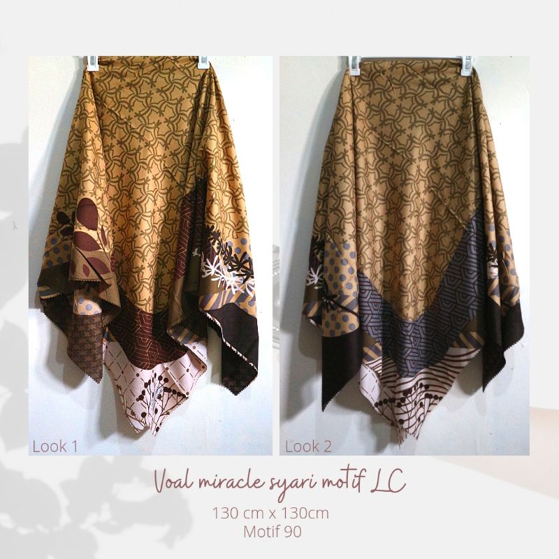 VOAL MIRACLE SYARI MOTIF UMAMA 130cm x 130cm PART 2-28