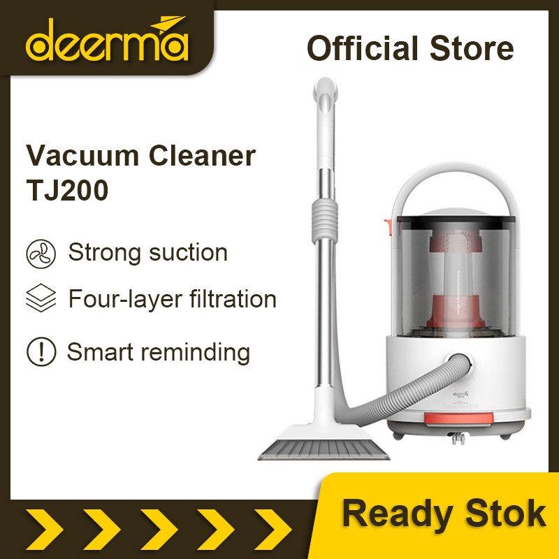 

Deerma TJ200 Vacuum Cleaner Small High Suction High Power Mute Dry/wet/blowing Cleaning Machine