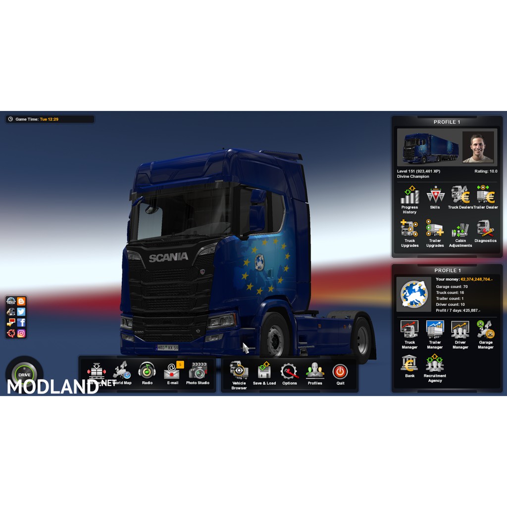 Profile jumpstart етс 2. Profile jumpstart етс 2. Profile jumpstart етс 2. Евро трак 2 без длс. Ets2 примеры тюнинга от пользователей.