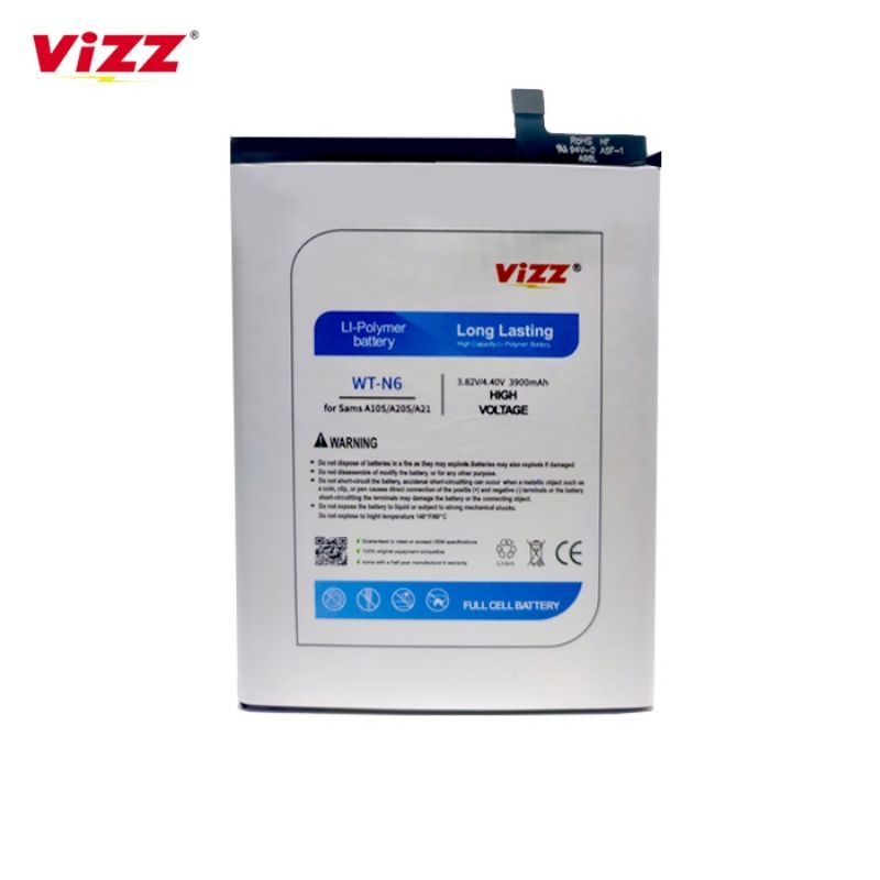 Baterai Vizz Samsung A10s/A20s/A21/WT-N6