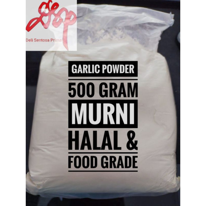 

Premium Garlic Powder Murni Import PK 500gr Halal