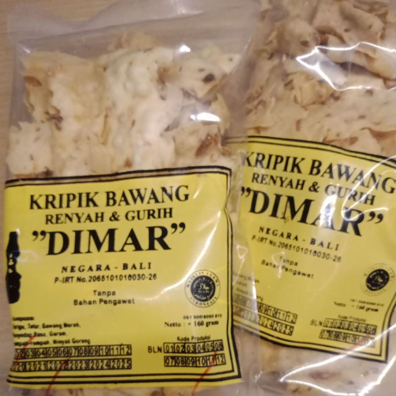 

Kripik Bawang Dimar