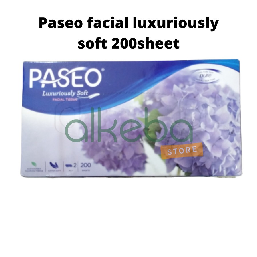 Paseo facial soft tisue wajah super lembut 2 ply 200 sheet