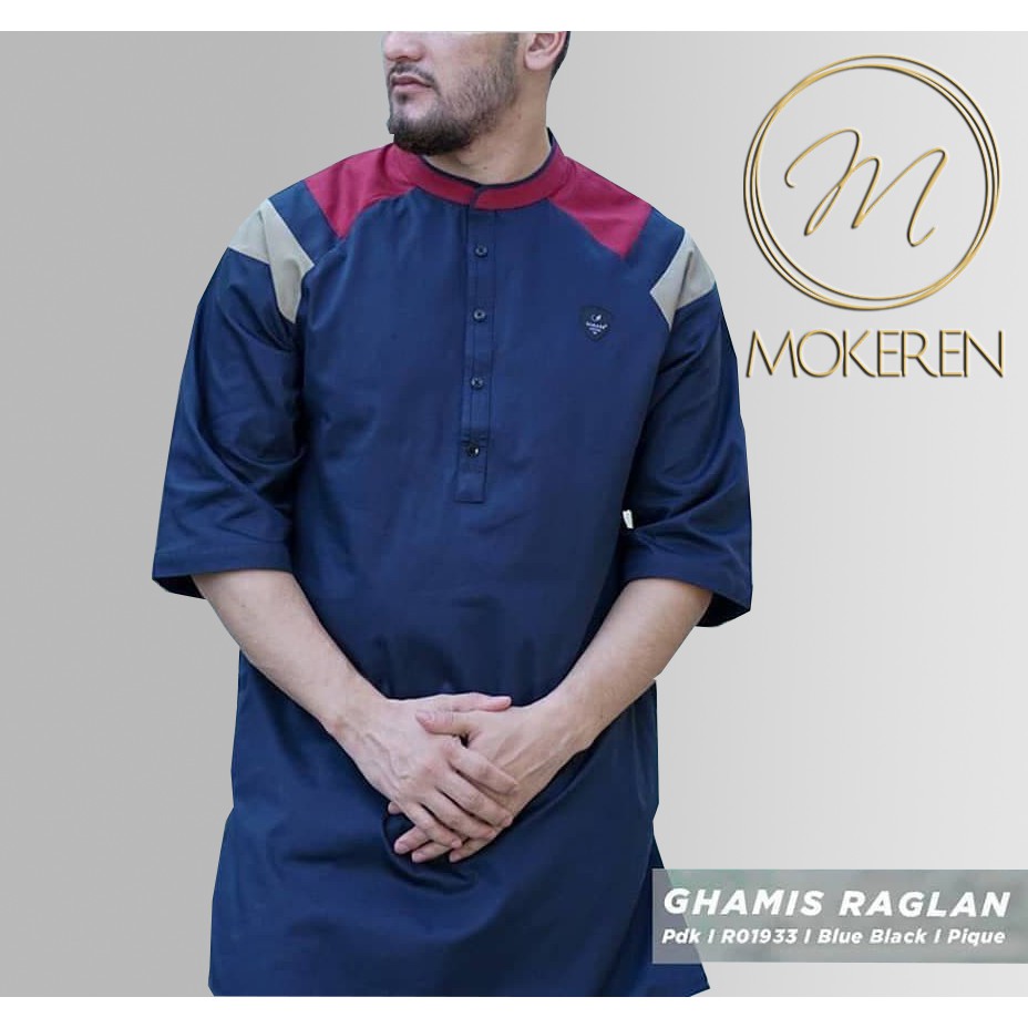 BAJU KOKO MODERN SAMASE / RAGLAN GAMIS SAMASE