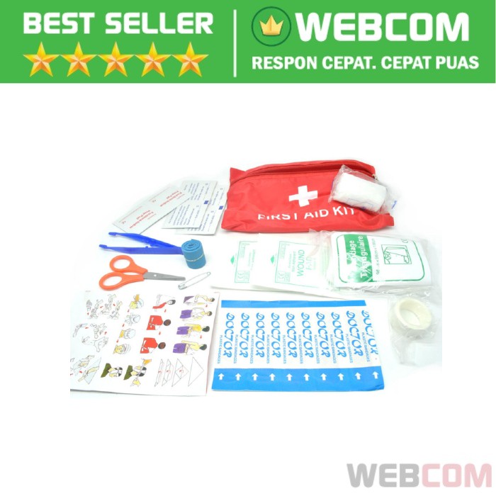 Jual First Aid Kit P3K 13 In 1 Kotak Pertolongan Pertama Murah Dan ...