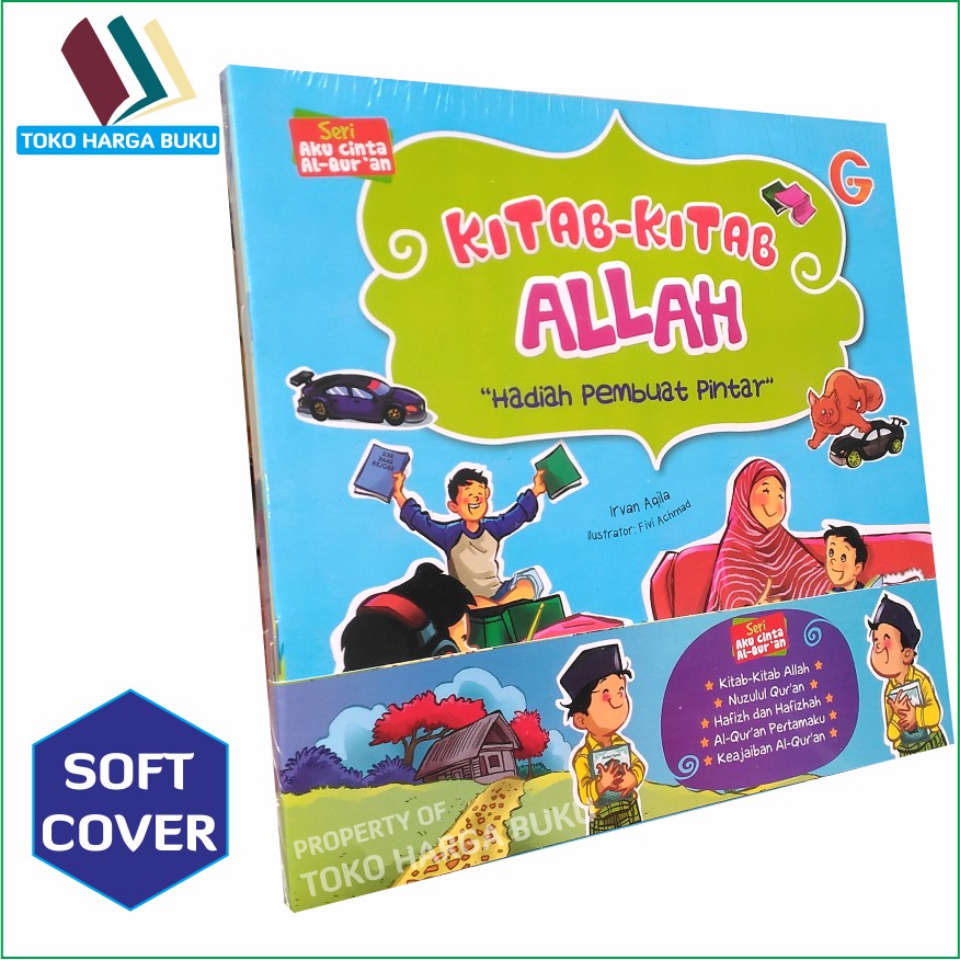 Foto Seri Aku Cinta Al-Quran ORI KOMPLIT 1 SET isi 5 Buku - GIP