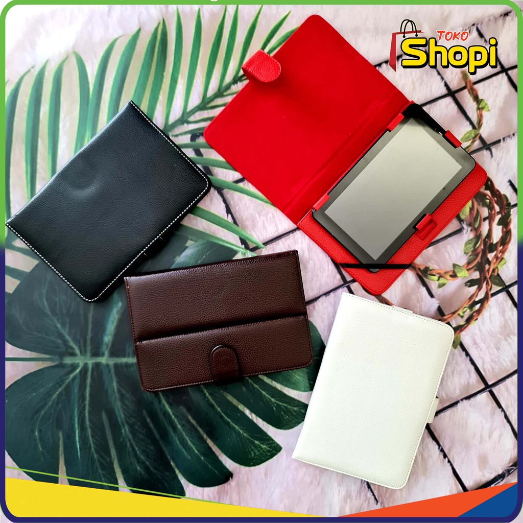 Sarung Tablet 7 Inch Universal Polos Flip Cover Leather Case Dompet Tab 7 Inci 𝕋𝕊 518