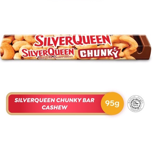 

Silverqueen Chunky Bar Cashew 95 g