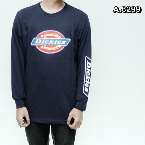 Kaos Distro | Kaos Dickies - Lengan Panjang A-6299 | Kaos Pria | Baju Murah