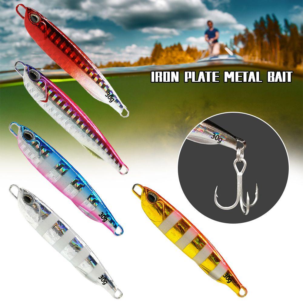 Preva Metal Fishing Lure Kait Ganda Tenggelam Ikan Kecil 60G 90mm Memimpin Casting