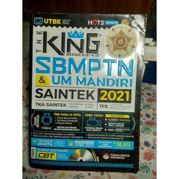 

Preloved THE KING SBMPTN 2021 Saintek