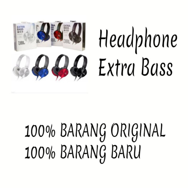 Headphone Extra Bass JBL