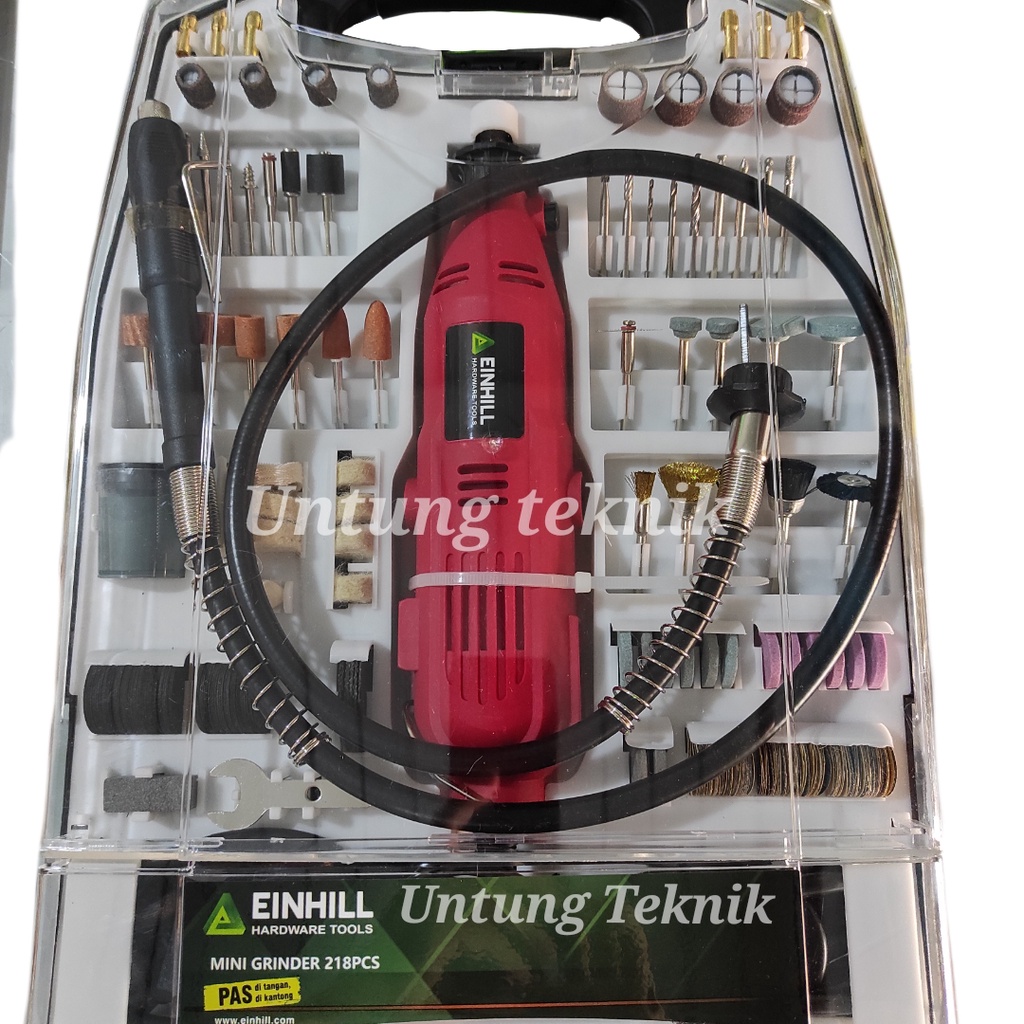EINHILL 218 Pcs Set Mini Grinder Tuner - Mesin Gerinda Mini Set