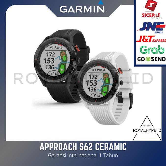 Garmin Approach S62 Ceramic Gps Golf Watch