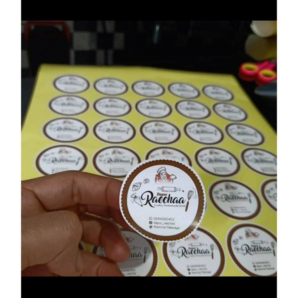 

Stiker Label Kemasan - Label Botol - Label Produk