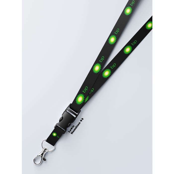 

Lanyard BP British Petroleum Oil & Gas Bisa Satuan Custom Bisa Request