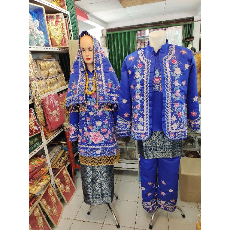 baju koto gadang sulam bordir.