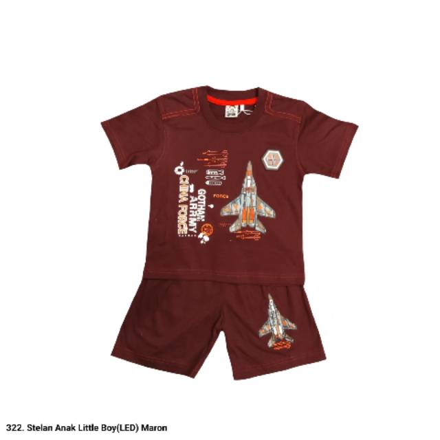 322.Setelan Anak Pria Little Boy(LED)