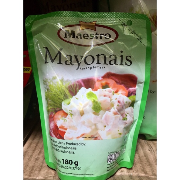 

Mayonaise Maestro 180g