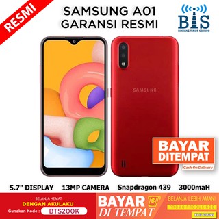 SAMSUNG GALAXY A01 2/16 GB GARANSI RESMI 1 TAHUN | Shopee