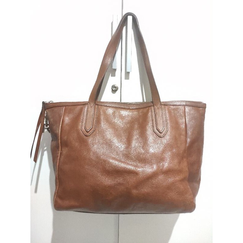 Fossil Sidney Shopper Preloved Tote Bag