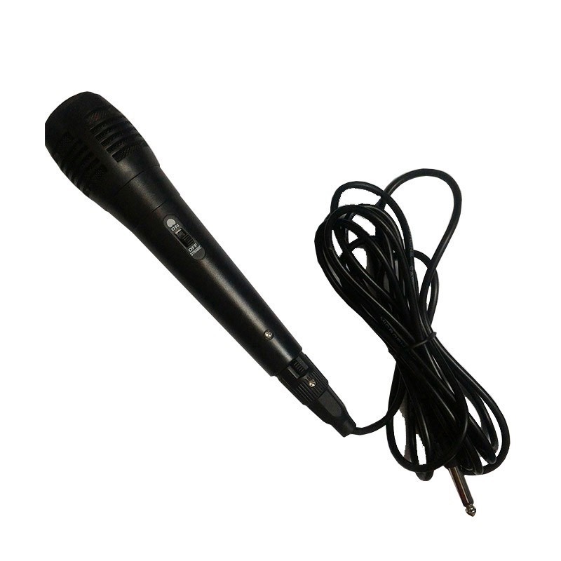 Mic Karaoke Kabel / Microphone Colokan Aux besar (6.5mm) / Micrphone Kabel Aux Kecil (3.5mm)