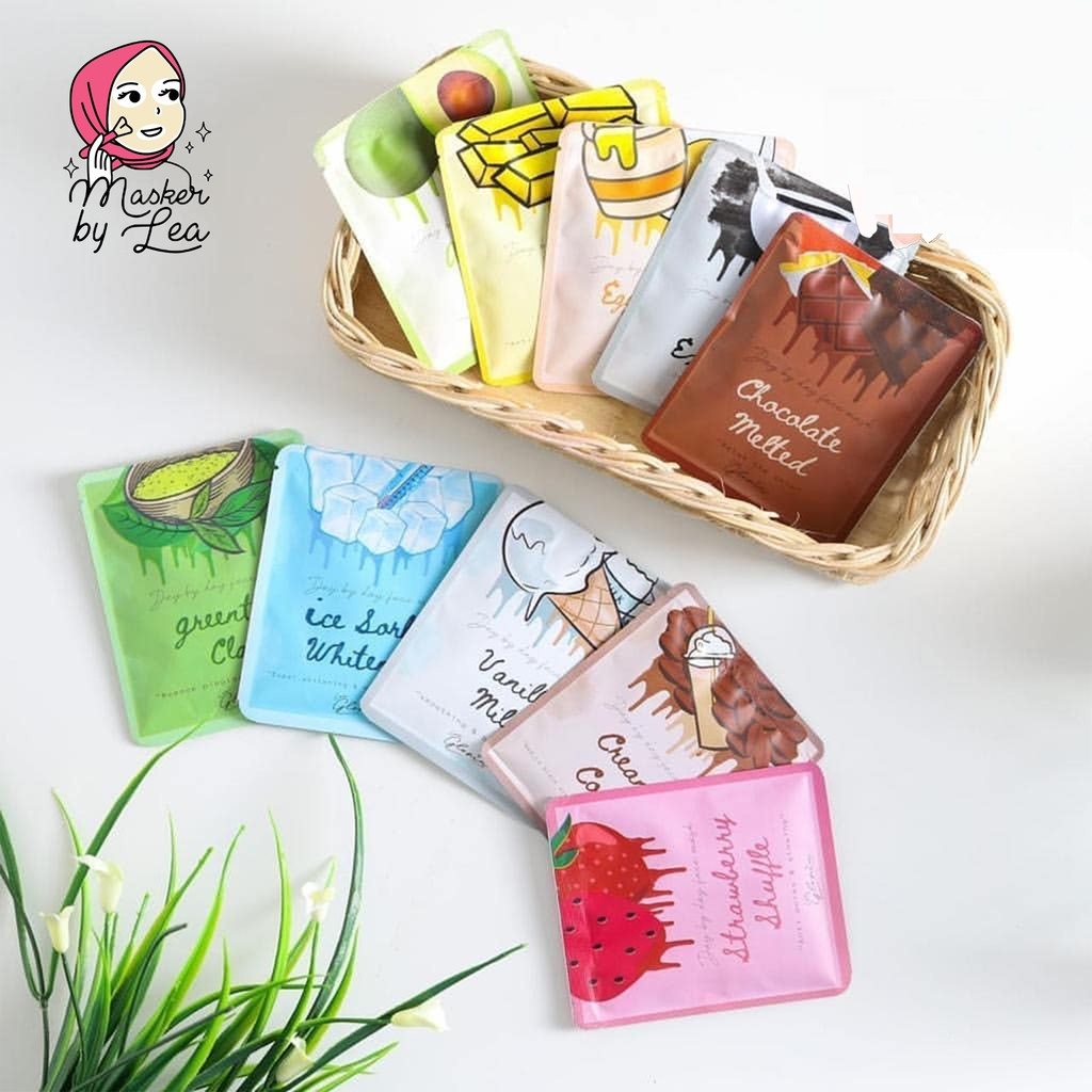 Monsoon - Masker Organik by LEA Gloria | Masker Bubuk by LEA Gloria Travel Size 10 grm BPOM