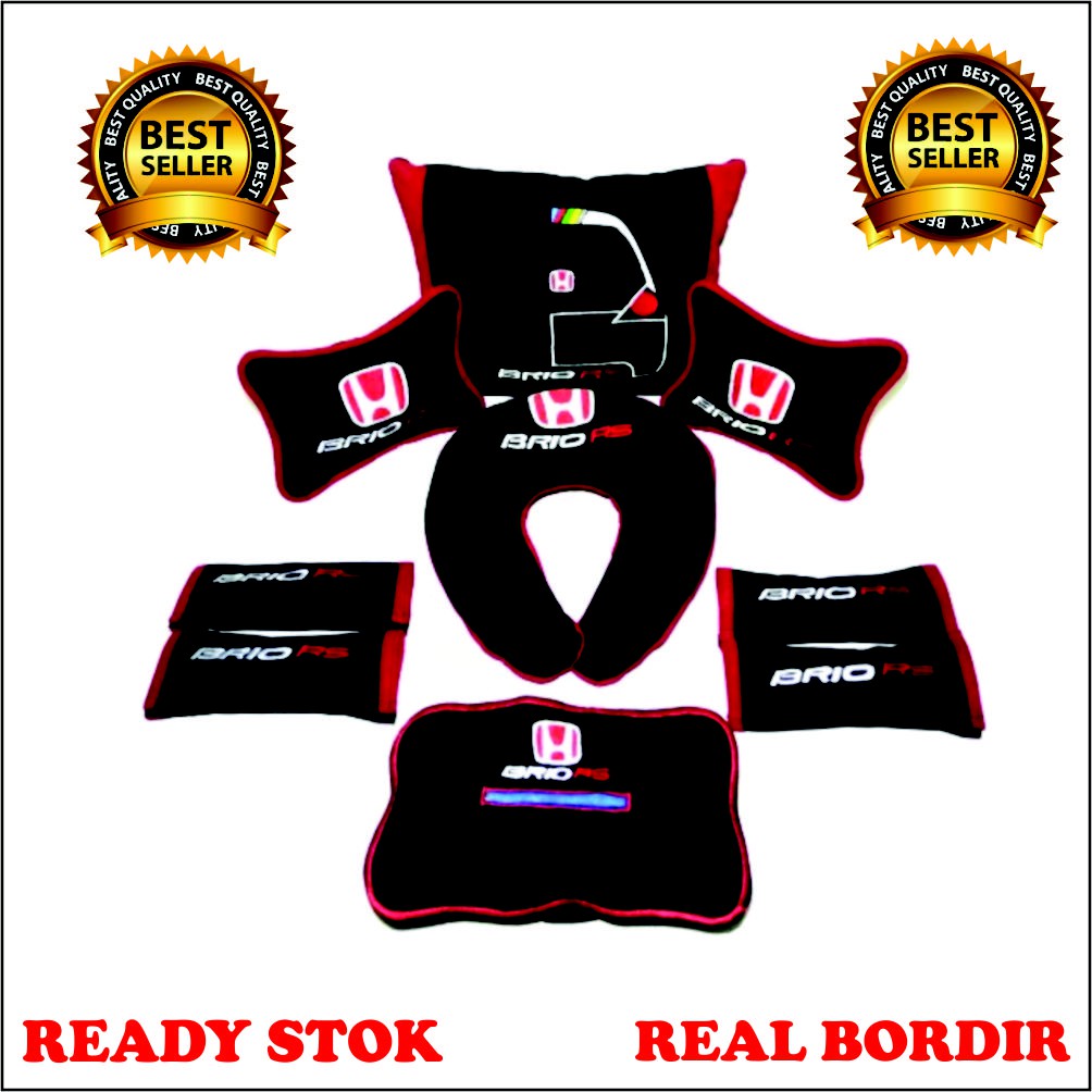 BEST SELLER Bantal mobil BRIO RS Headrest mobil aksesoris mobil