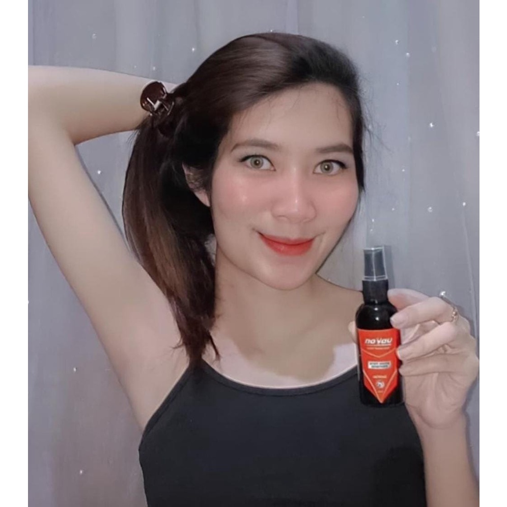 NOVAU BODY ODOR REMOVER - Obat Penghilang Bau Badan Ampuh isi 60 ml