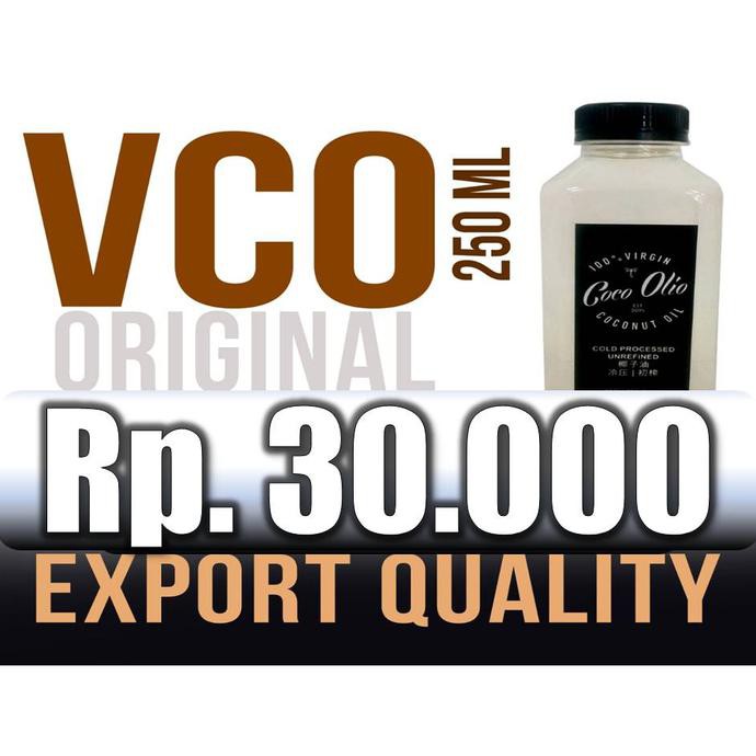 

BISA BAYAR DI TEMPAT Tulus Coco,Kemasan Ekonomis 100% Virgin Coconut Oil Coco Olio 250 ml