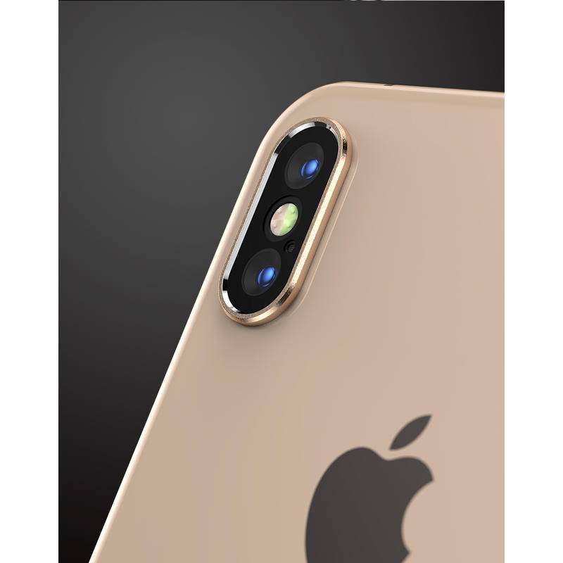 1 Pc Pelindung Lensa Kamera Belakang Bahan Tempered Glass Untuk iphone X XS MAX XR