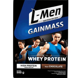 LMEN GAIN MASS WHEY PROTEIN COKLAT 500GR