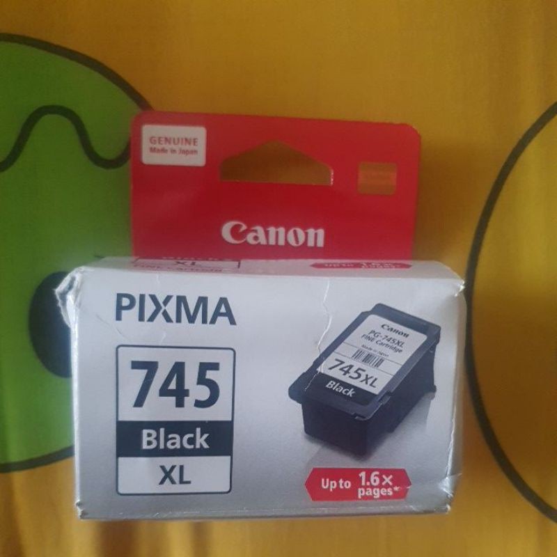 Canon Tinta Ink PG-745 XL Black Hitam Kosongan Kosong