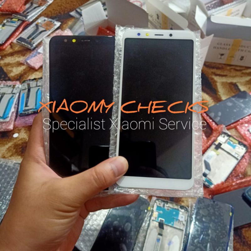 [ CHECK.ID ] LCD + FRAME XIAOMI MIA2 MI A2 / MI6X MI 6X SERVICE PRODUCT