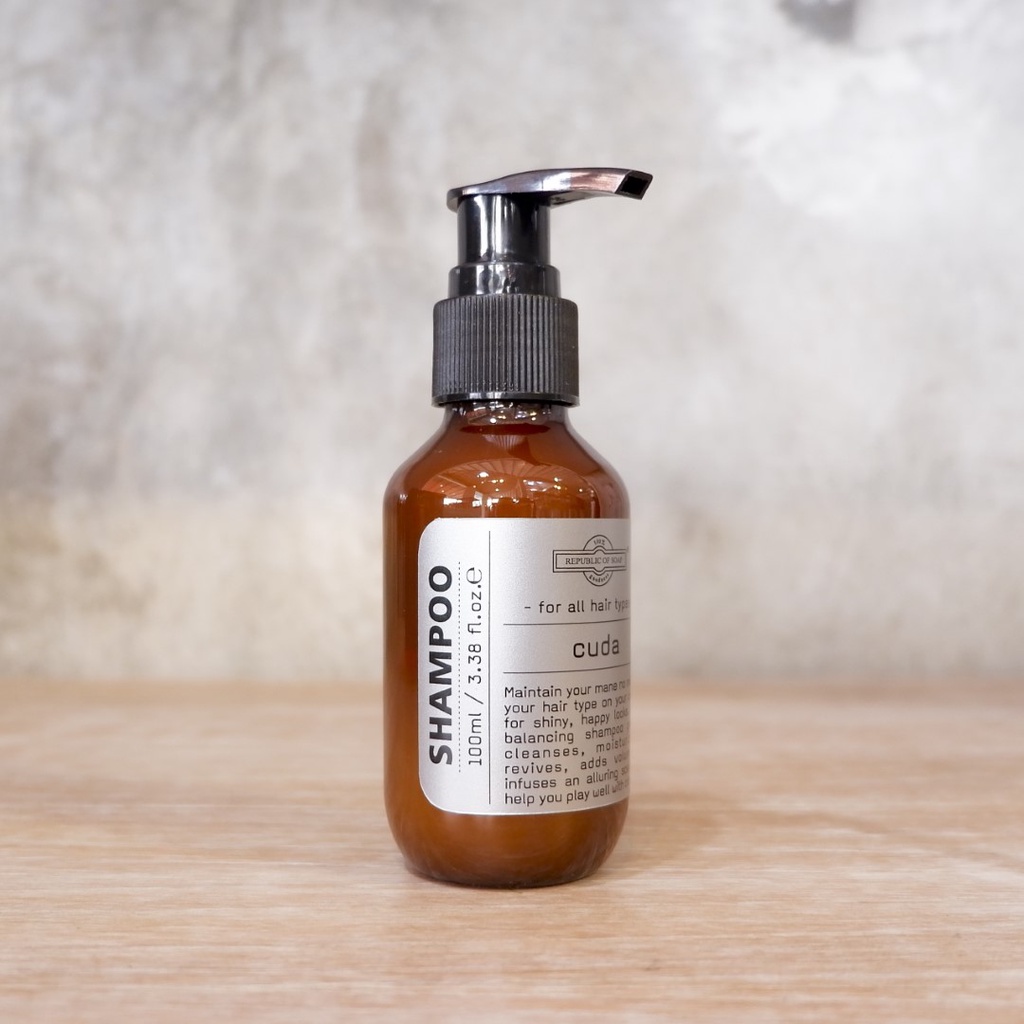 SHAMPOO 100ml - CUDA - Republic of Soap