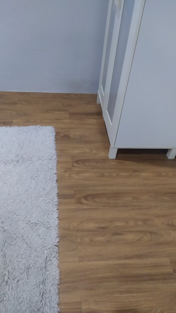 Coffee Lantai Vinyl Stiker | Premium Quality ! Kayu Berserat & Bertekstur Seperti Parket