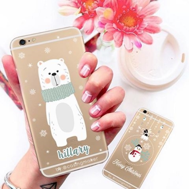 

White Christmas Custom Case