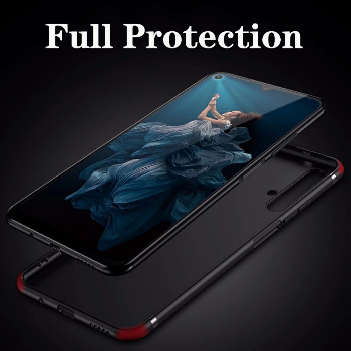 P/B- CASING CASE HUAWEI NOVA 5T / HUAWEI HONOR 20 PREMIUM MATTE CASE SOFT BLACK PREMIUM QUALITY