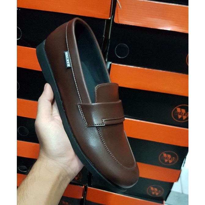 bungkusuku kevin - Sepatu Pantofel Pria Hitam Kerja Formal Kantoran Kulit PU