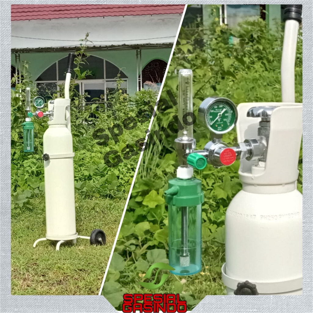 Tabung Oksigen 1m3 Lengkap Murah