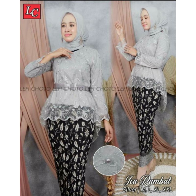 NEW - SET KEBAYA TILLE ICA RAMBAT / KEBAYA WISUDA / KEBAYA TUNANGAN